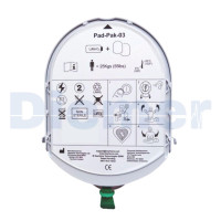 Electrodos + Bateria Adulto Desfibrilador Samaritan